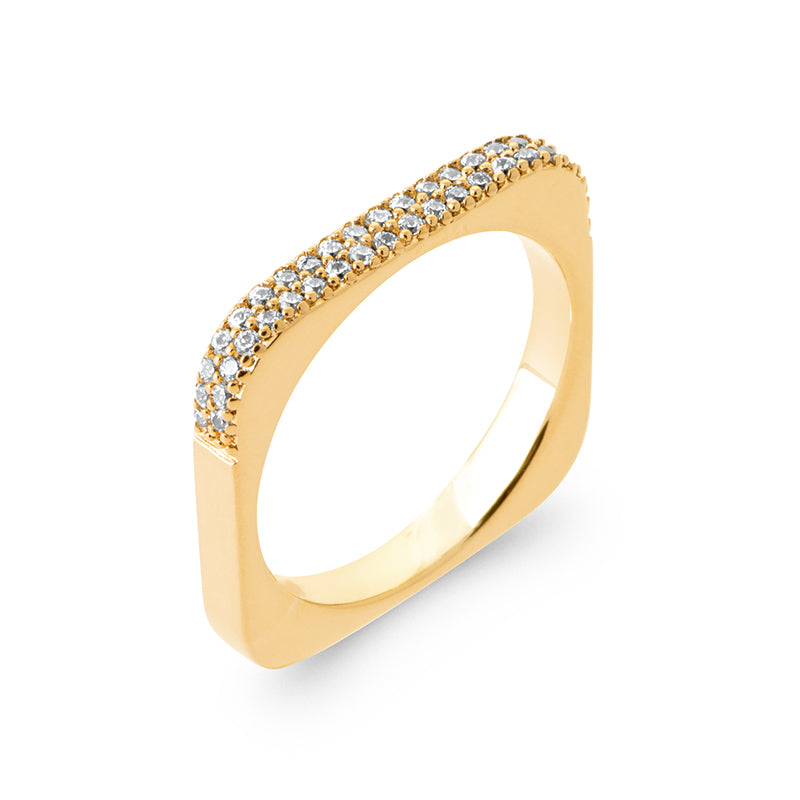 Bague Ligne Brillante