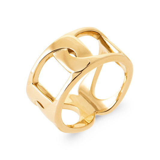 Bague Maillons Doré