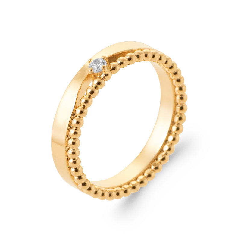 Bague Perlé Éclat