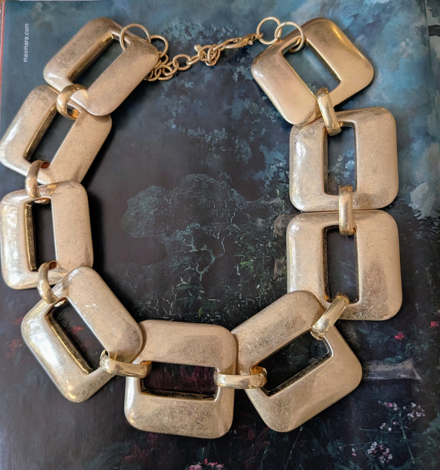 Collier Maille Carré