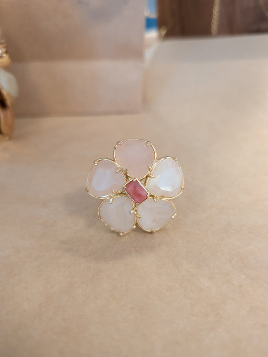 Bague Fleur Agate