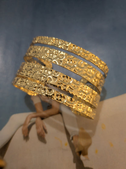 Bracelet Manchette acier inoxydable